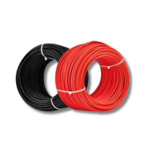 Black Solar Cable 6mm 1M